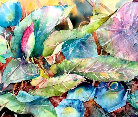 Abundance, 50" x 32", $3500.